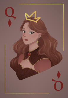 queen of diamonds